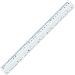 Régua de Alumínio CIS 30CM CX com 12