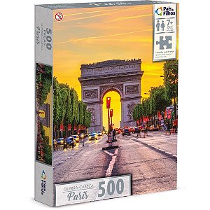 QUEBRA-CABEÇA Cartonado Paris 500 Peças