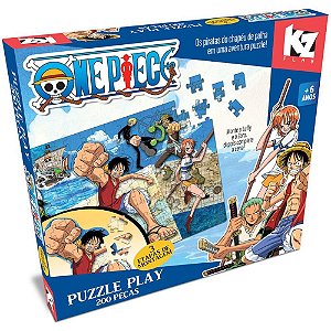 QUEBRA-CABEÇA Cartonado ONE Piece Puzzle PLAY 200PC