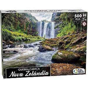 QUEBRA-CABEÇA Cartonado Nova Zelândia 500 Peças