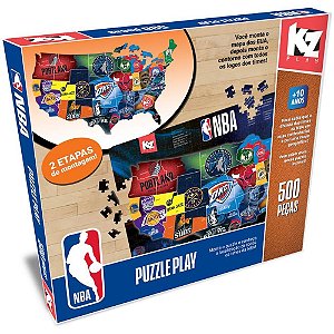 QUEBRA-CABEÇA Cartonado NBA Puzzle PLAY 500 Peças