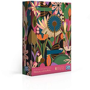QUEBRA-CABEÇA Cartonado Naia Ceschin Flores 500PC Nano