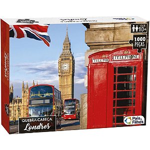 QUEBRA-CABEÇA Cartonado Londres 1000 Peças