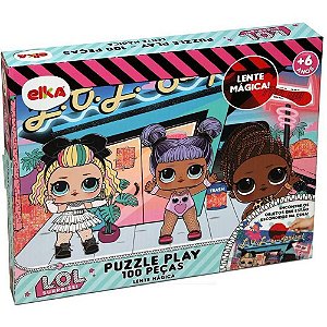 QUEBRA-CABEÇA Cartonado LOL Puzzle PLAY 100 Peças