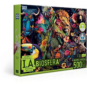 QUEBRA-CABEÇA Cartonado IA Biosfera 500 Peças