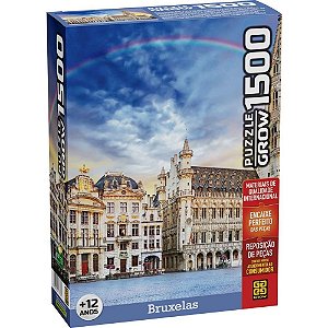 QUEBRA-CABEÇA Cartonado Bruxelas 1500 Peças