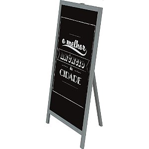 Quadro Propaganda TAB Neo Simples 90X60CM Preto