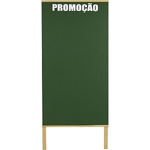 Quadro Propaganda Oferta Verde 2 Faces 100X060CM