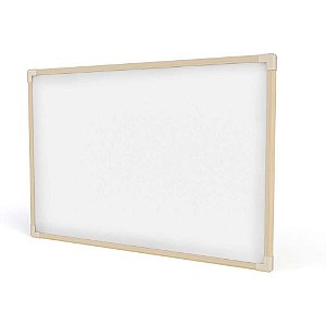 Quadro Branco Moldura de Madeira 100X70CM Neo - Pacote com 2 Unidades