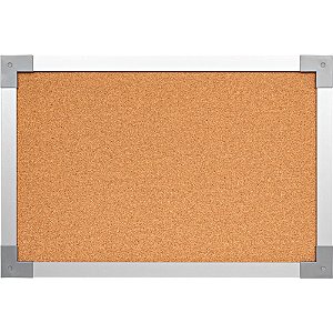 Quadro Aviso Moldura Madeira Cortiça APAR90X60CM SOFT PRAT