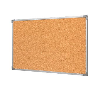 Quadro Aviso Moldura Madeira Cortiça APAR60X40CM SOFT PRAT PCT com 02