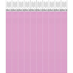 Pulseira de Identificação MED Rosa Pacote com 100 Unidades