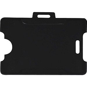 Protetor para Crachá Plástico Preto 54X86MM - Caixa com 50