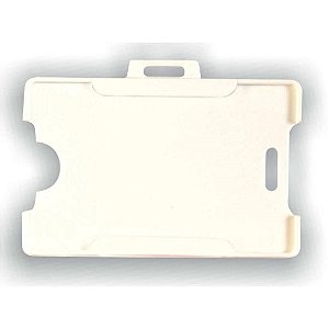 Protetor para Crachá Plástico Branco 54X86MM CX com 50