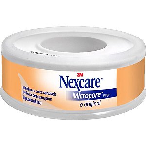 Fita Micropore Nexcare Bege 12MM X 4,5M