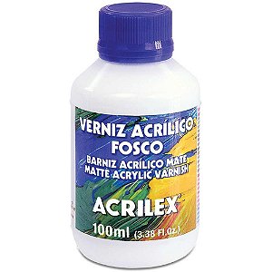 Produto para Artesanato Verniz Acrílico Fosco 100ML PCT com 06