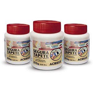 Produto para Artesanato Segura Tapete 250G Caixa com 03