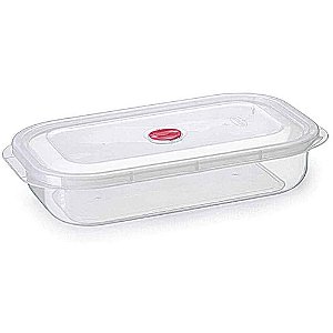 Pote Plástico Raso com Valvula 3,2L