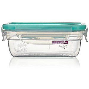 Pote Plástico com Travas FRESHY 330ML