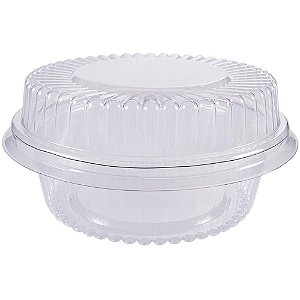 Pote Descartável 170ML Redondo Cristal para Doce PCT com 10