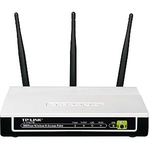 Ponto de Acesso Wireless N 3 Antenas 300 MBPS