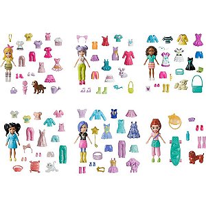 Polly Pocket Conjunto de Moda Médio