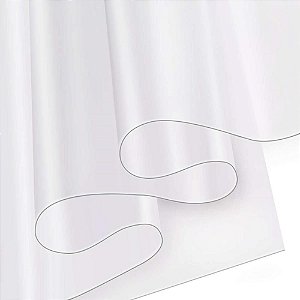 Plástico Transparente Cristal 0,10 Leve 50M com Papel - 1,40 X 50M