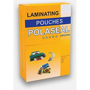 Plástico para Plastificação Polaseal Ofício 222X336 (0,10) CONJ/100