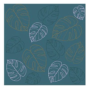 Papel de Parede Plástico Adesivo 45CMX10M Fantasia Folha 0,80