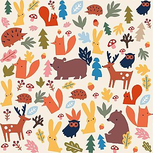 Papel de Parede Plástico Adesivo 45CMX10M Fantasia Fabula 0,80