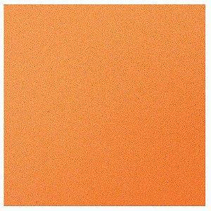 Placa em EVA 48X40CM Laranja 1,6MM - Pacote com 10