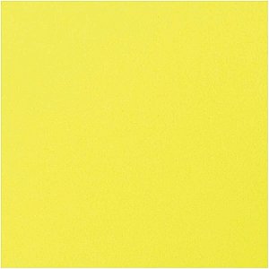 Placa em EVA 48X40CM Amarelo 1,6MM Pacote com 10 Unidades