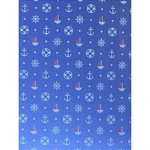 Placa em EVA Estampado 60X40CM Marinheiro 2MM - Pacote com 5