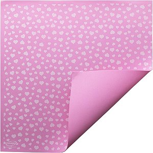 Placa em EVA Estampado 47X40CM RS com Coração BR 1,6MM PCT com 05