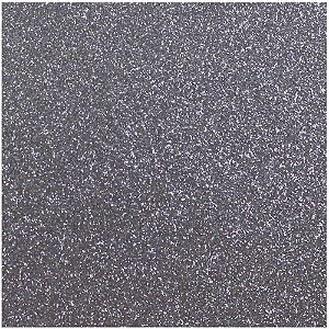 Placa de EVA com Glitter 60X40CM Chumbo 2MM - Pacote com 5 Unidades