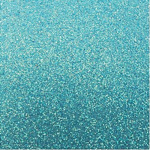 Placa EVA com Glitter Azul Claro Neon 60X40CM 2MM Pacote com 05