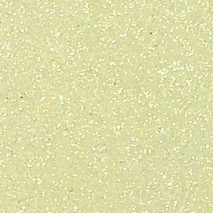 Placa em EVA com Glitter 60X40CM Amarelo Pastel 2MM Pacote com 5 Unidades