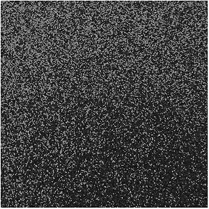 Placa em EVA com Glíter Preto 48X40CM 2MM Pacote com 10