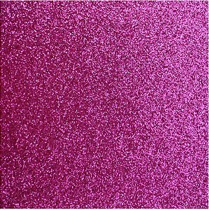 Placa em EVA com Glíter 48X40CM PINK 2MM - Pacote com 10 Unidades
