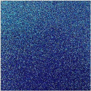 Placa em EVA com Glíter 48X40CM Azul Escuro 2MM Pacote com 10