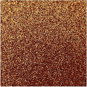 Placa em EVA com Glíter 48X40CM Cobre 2MM PCT com 10