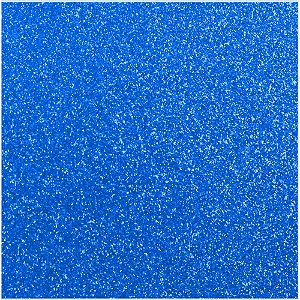 Placa em EVA com Glíter 48X40CM Azul Meia Noite 2MM - Pacote com 10 Folhas