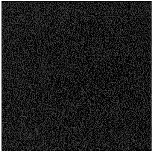 Placa em EVA Atoalhado 48X40CM Preto 2MM - Pacote com 5