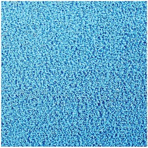 Placa de EVA Atoalhado 48X40CM Azul Claro 2MM - Pacote com 05 Folhas