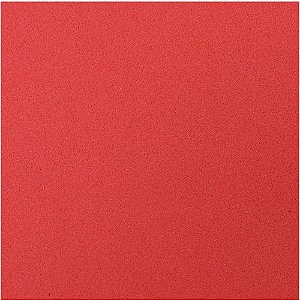 Placa em EVA 4MM 48X40CM Vermelho Pacote com 05