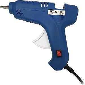Pistola de Cola Quente 40W Grande Bivolt Profissional - Azul