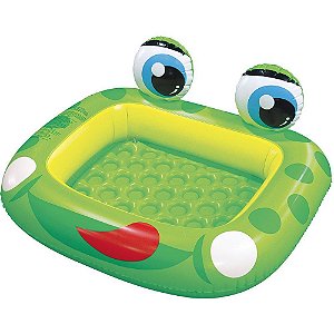 Piscina Infantil Inflável Sapinho com OLHOS 50L - 128X110CM