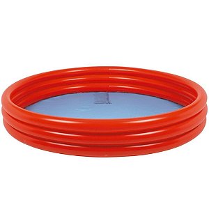 Piscina Infantil 300L 3 Anéis Coloridos
