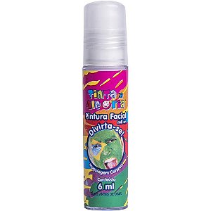Pintura Facial ROLL ON Branca 6ML DPCOM 24
