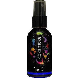 Pinta Cabelo 50ML Azul Neon - Caixa com 12 Unidades